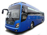 Hyundai Universe синего цвета